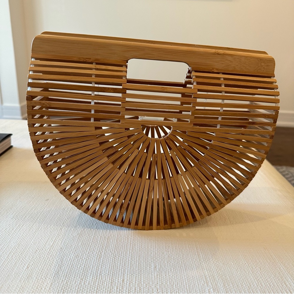 Cult Gaia Bamboo Ark Bag